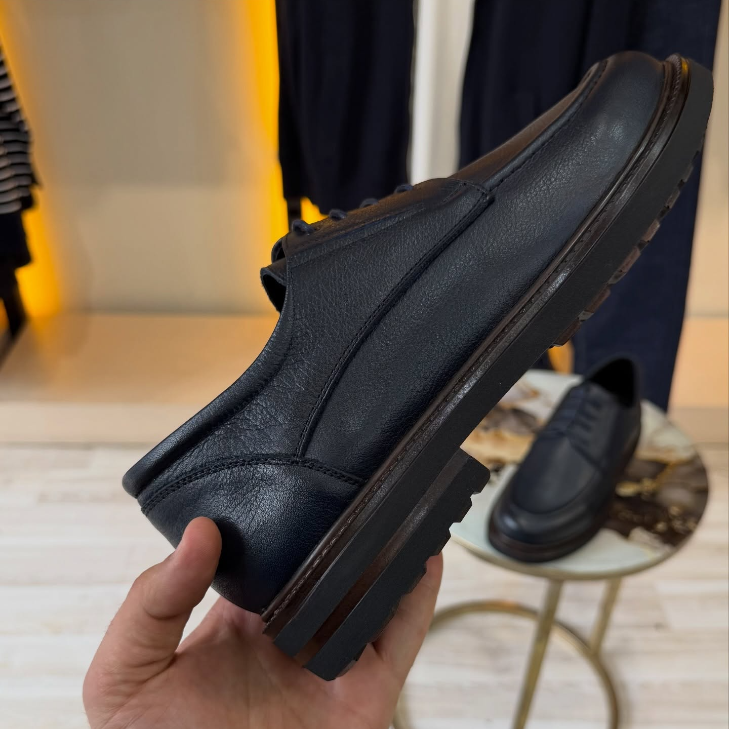 Men's Lace Up Derby Dress Shoes