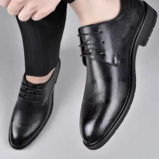 New Breathable Casual Business British Leather Shoes