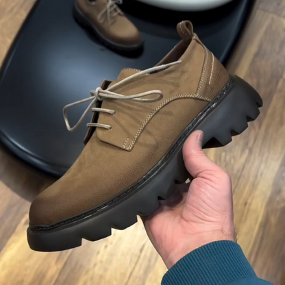 Lace Up Textured Chunky Sole Shoe