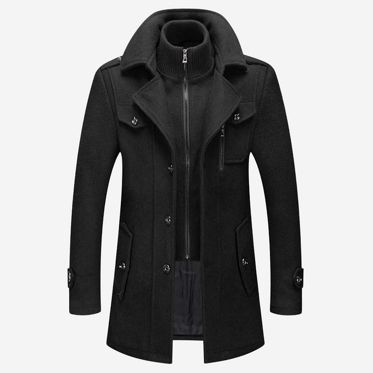 Men's Wool Trench Coat (Timeless Bestseller)