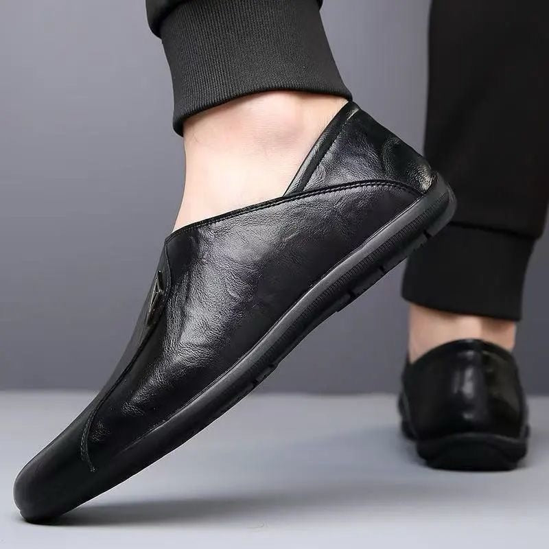 Men's Loafers Breathable Flats Shoes
