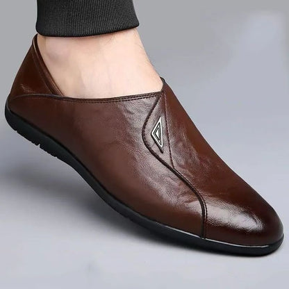 Men's Loafers Breathable Flats Shoes