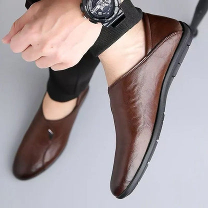 Men's Loafers Breathable Flats Shoes