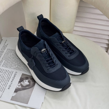 Men's Breathable Leather slip-On Sneakers
