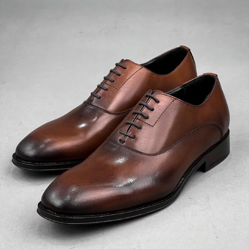 Brown Leather Oxfords