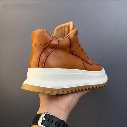 Retro Mid-top Casual Men Shoes